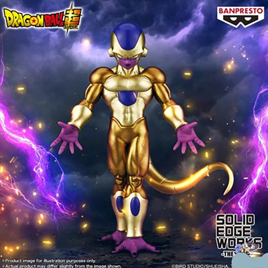Dragon Ball Super - Golden Frieza The Departure Solid Edge Works Prize Figure