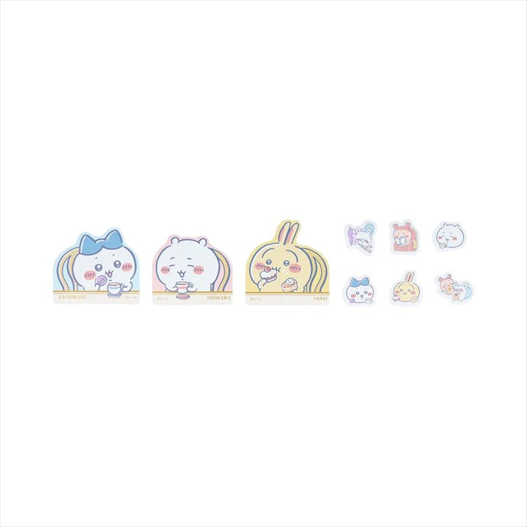 Chiikawa - Tea Time Flake Sticker Set