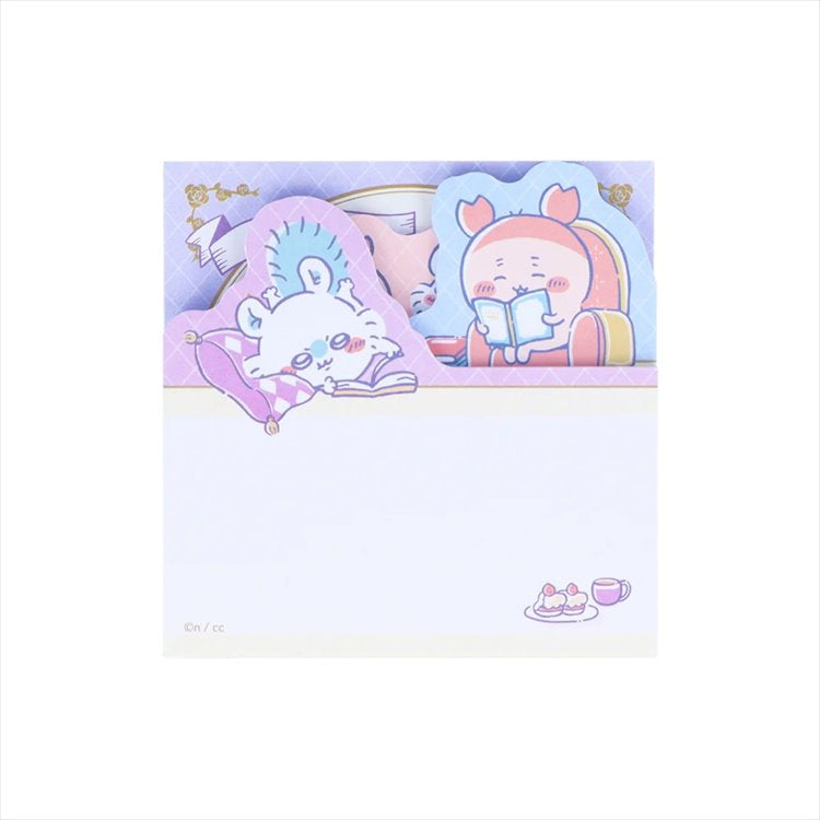 Chiikawa - Die-Cut Block Sticky Notes Tea Time Ver. B