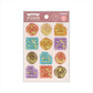 Chiikawa - Gold Relief Stickers Wonderland