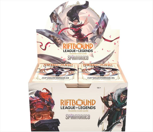League of Legends TCG - Riftbound Spriritforged Booster Display