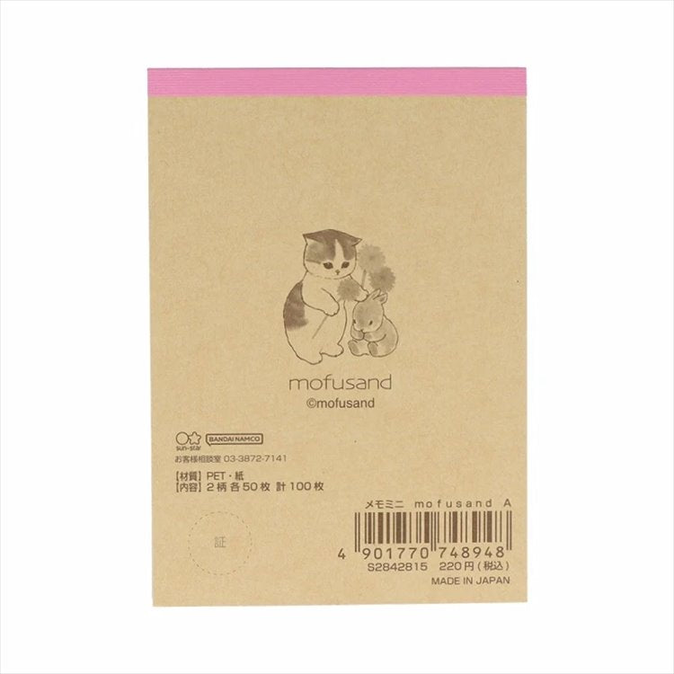 Mofusand - Memo Pad Wildflowers