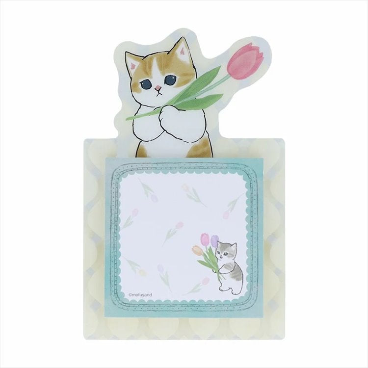Mofusand - Diecut Sticky Note Stand Tulip