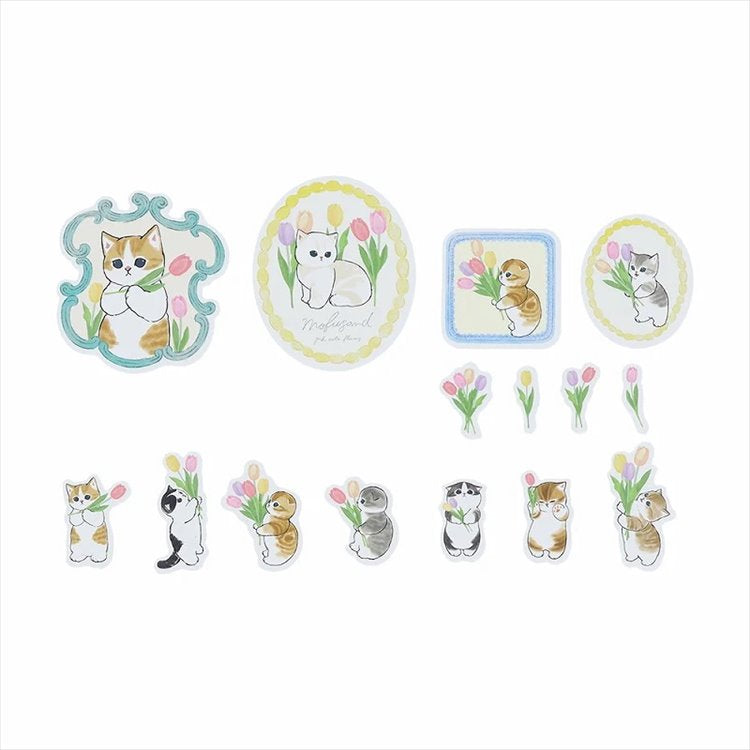 Mofusand - Diecut Stickers Tulip