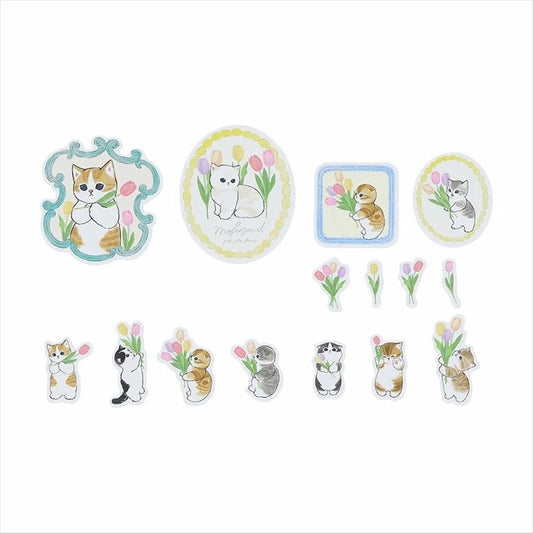 Mofusand - Diecut Stickers Tulip