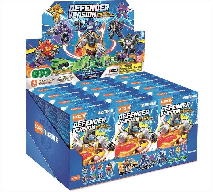 Transformers - Defender Version 3 Heavy Metal War SINGLE BLIND BOX