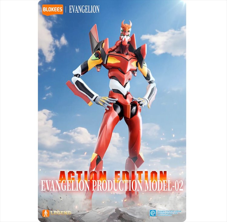 Evangelion - Action Edition 02 Production Model 02 Model Kit
