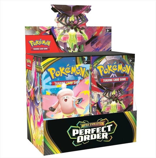 Pokemon - TCG Mega Evolution Perfect Order Booster Limited to 4