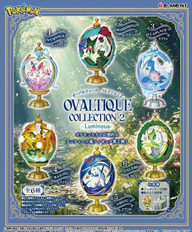 Pokemon - Ovaltique Collection Vol. 2 Luminous SINGLE BLIND BOX