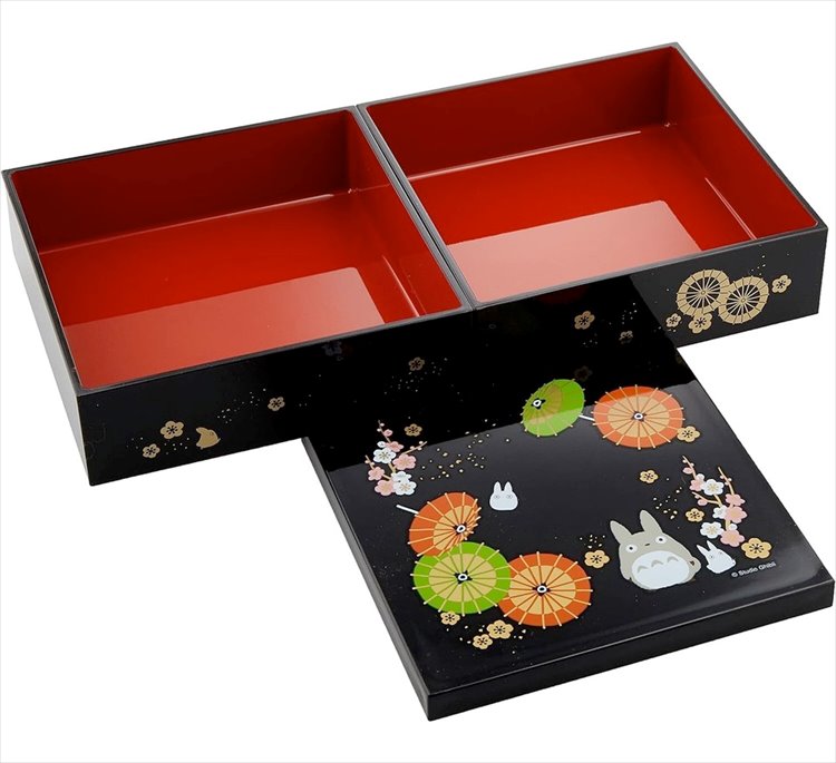 Totoro - Totoro Umberalls 2 layers Bento Box