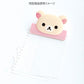 Japan San-X - Rilakuma Book Clip 3D Face