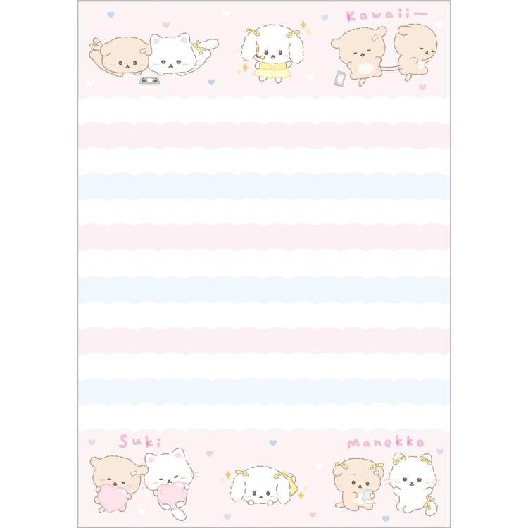 San-X - Ishiyowa-chan I Love My Favorite Idol Pink A6 Notebook