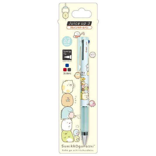 San-X - Sumikko Gurashi Claw Machine Juice Up 3 Colors Multi Gel Pen