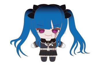 The Hundred Line -Last Defense Academy- - Darumi Amemiya 11cm Mascot Vol. 1 EX Plush