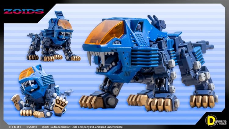Zoids - D-Style Shield Liger Clear Parts Append