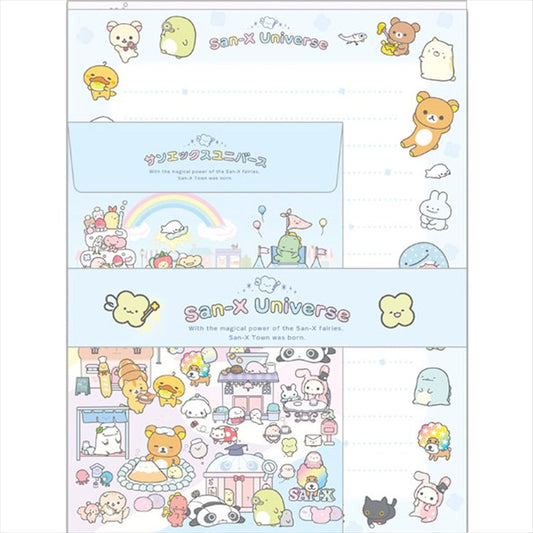 San-X - San-X Universe Town Characters Letter Set
