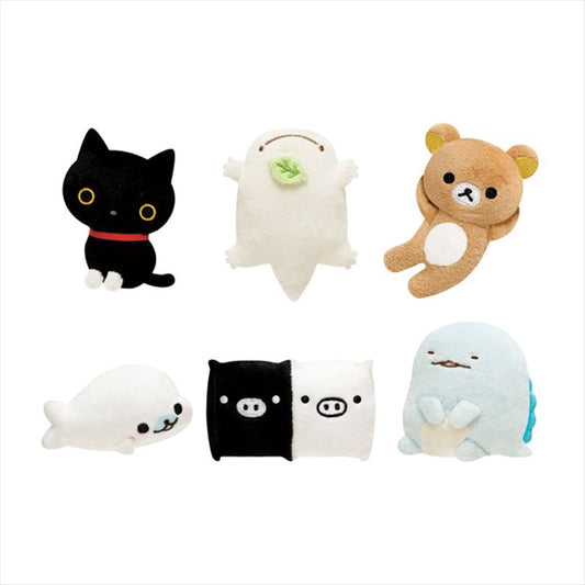 San-X - Universe San-X Town Secret Plush Badge SINGLE BLIND BOX