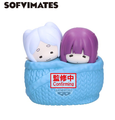 Frieren - Frieren and Fern Nuku Nuku Large Sofvimates Prize Figure