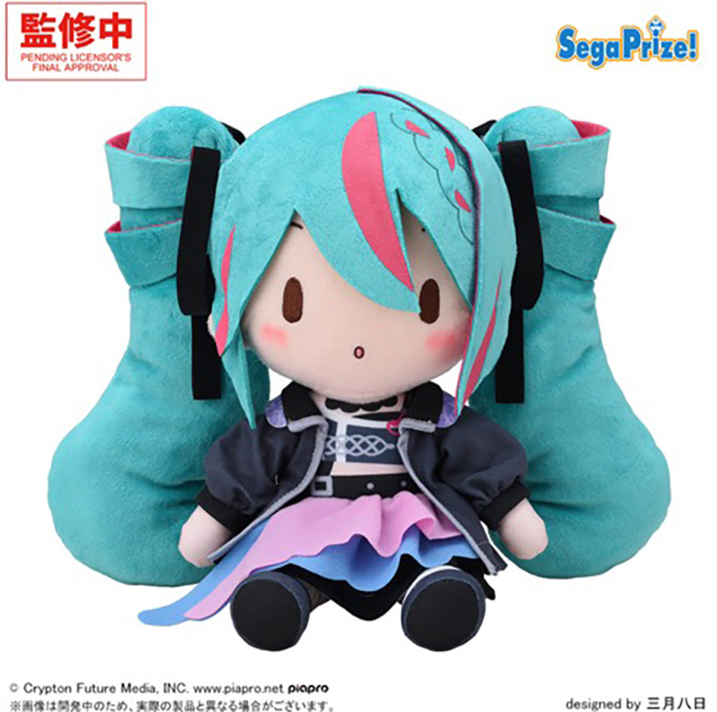 Vocaloid - Hatsune Miku 26cm Punk! Fuwa Puchi M Size Plush
