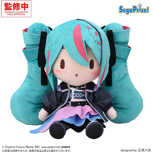 Vocaloid - Hatsune Miku 26cm Punk! Fuwa Puchi M Size Plush