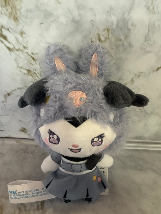 Sanrio - Kuromi 13cm Cute and Laid Back Patch Rabbits Vol. 1 Plush