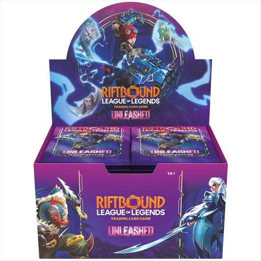 League of Legends TCG - Riftbound Unleashed Booster Display