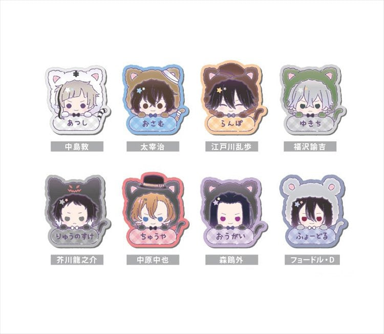 Bungo Stray Dogs - Dogs Name Acrylic Keychain SINGLE BLIND BOX