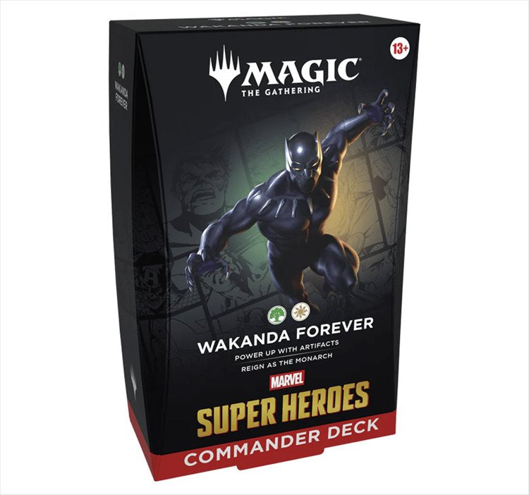 Magic The Gathering CCG - Super Heroes Commander Deck