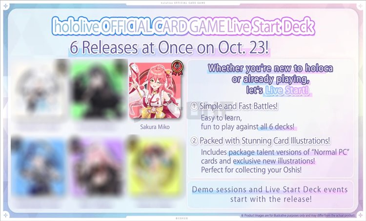 Hololive - Hololive Official Card Game Sakura Miko Live Start Deck English Edition