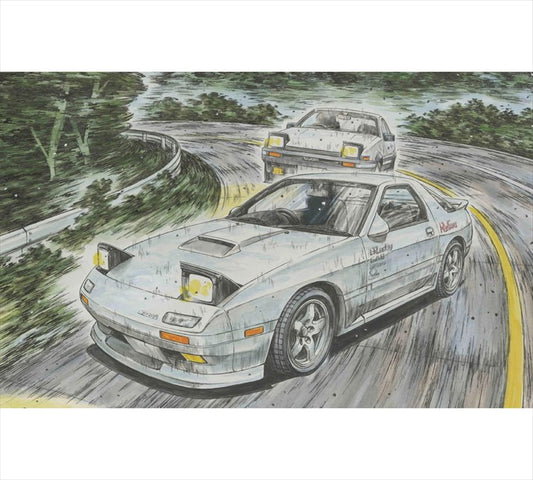Initial D - Savanna RX-7 FC3S Late Ryosuke Takahashi Special Edition Model Kits