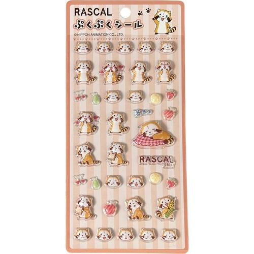Rascal - Puku Puku Stickers Red