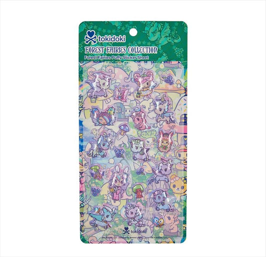 TokiDoki - Forest Fairies Puffy Stickers