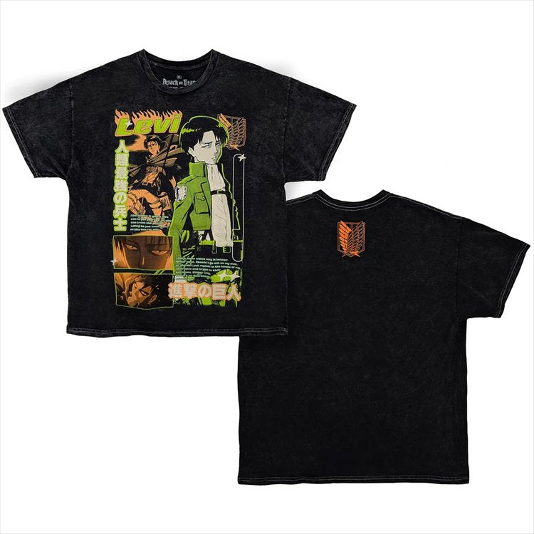 Attack on Titan - Manga Zine Levi T-Shirt