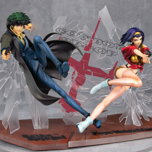 Cowboy Bebop - Spike and Faye 1st Gig Set PVC Figure