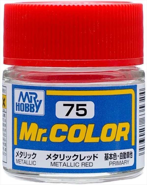Mr Color - C75 Metallic Red 10ml