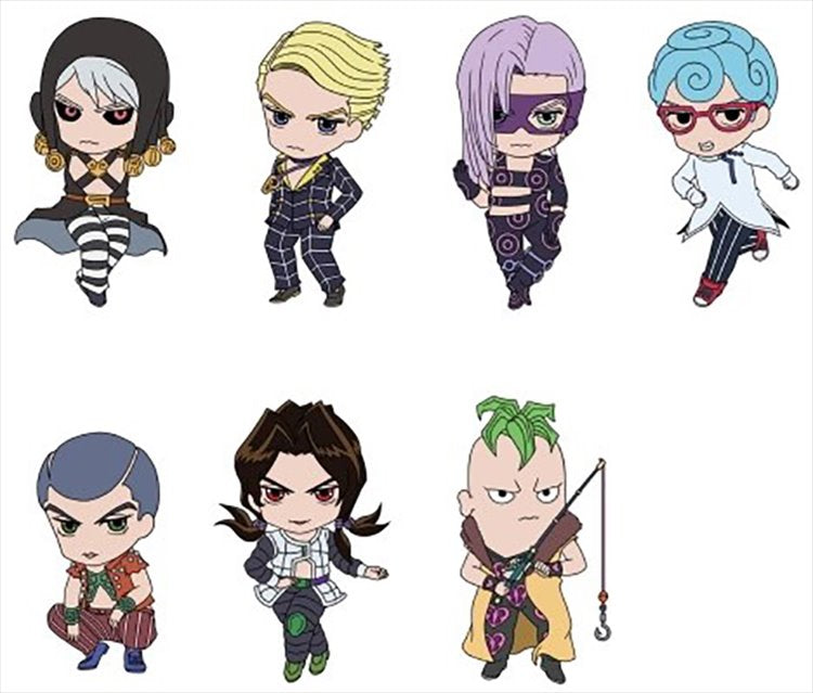 Jojos Bizarres Adventures Part V - Rubber Strap Vol. 2 SINGLE BLIND BOX