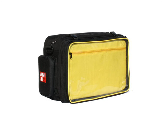 Aniji Bags - Nero Yellow Messenger Bag