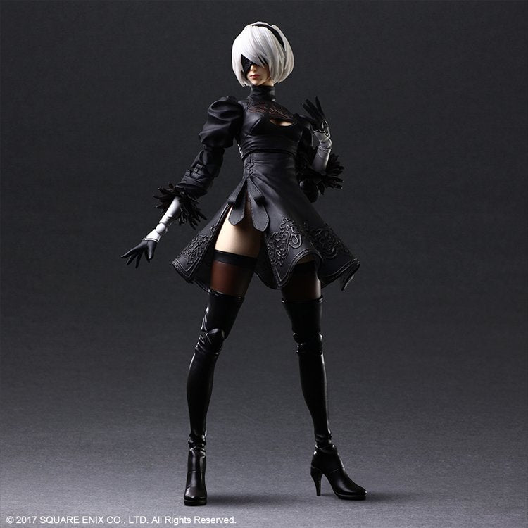 Nier Automata - 2B YoRHa No. 2 Type B Deluxe Ver. Play Arts Kai Action Figure