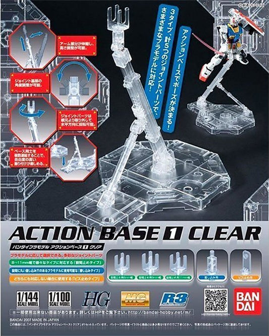 Gundam - Action Base 1/100 Clear