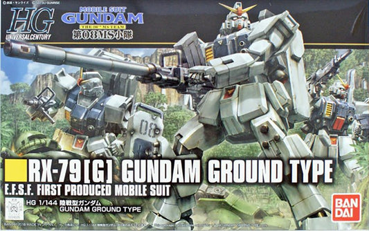 Gundam - 1/144 HGUC RX-79 Gundam Ground Type Model Kit