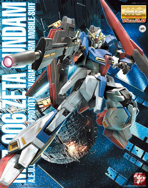 Gundam - 1/100 MSZ-006 Zeta Gundam Ver 2.0 Model Kit