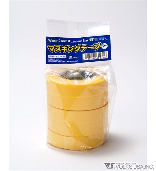 Zoukei-Mura - Masking Tape 12mm Set of 5