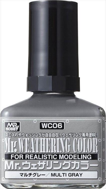 Mr Hobby - Mr Weathering Color Multi Gray WC06 40ml
