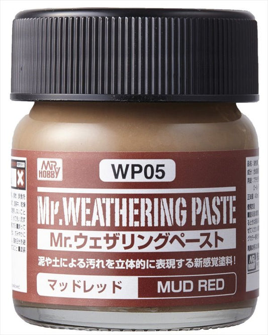 Mr Hobby - Mr Weathing Pastel Mud Red WP05 40ml