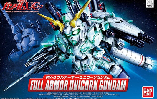 Gundam - SD Full Armor Unicorn Gundam Model Kit