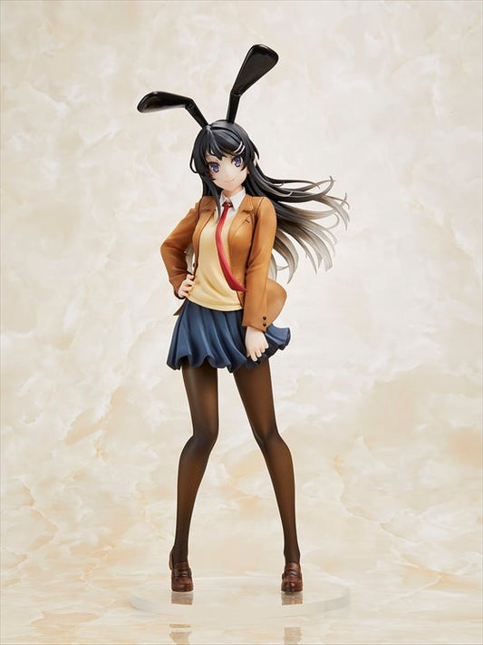 Rascal Does Not Dream Of Bunny Girl Senpai - Mai Sakurajima Uniform Bunny Ver Prize Figure