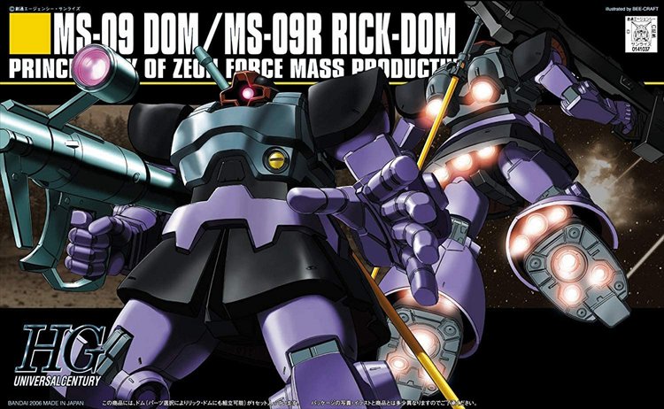 Gundam - 1/144 HGUC Rick Dom Model Kit