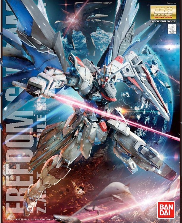 Gundam Seed - 1/100 MG Freedom Gundam Ver 2.0 Model Kit