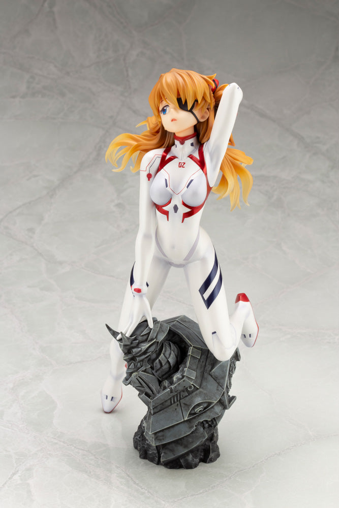 Evangelion 3.0 + 1.0 - 1/7 Asuka Shikinami Langley White Plugsuit Ver. PVC Figure