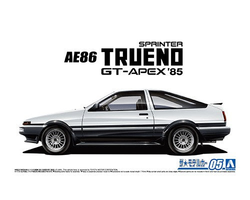 Model Car - 1/24 Toyota AE86 Sprinter Trueno Gt-APEX 85